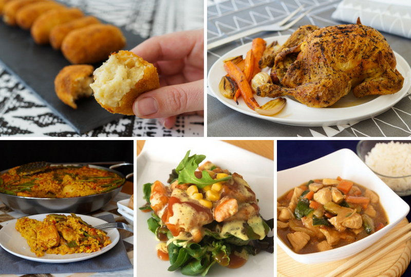 Las mejores recetas con pollo, faciles, ricas y explicadas paso a paso