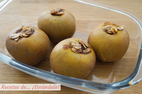 Manzanas asadas al horno
