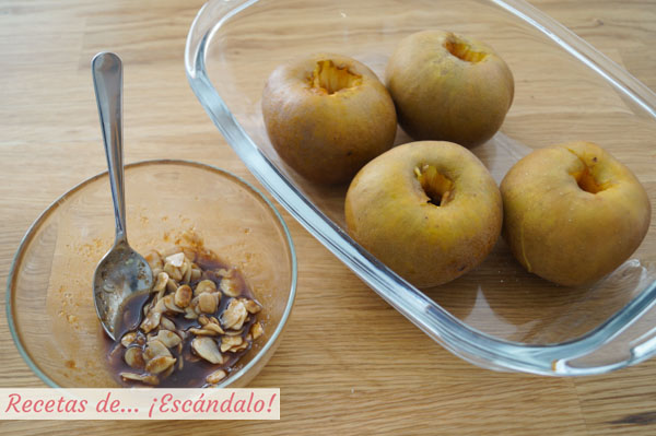 Manzanas y almendras