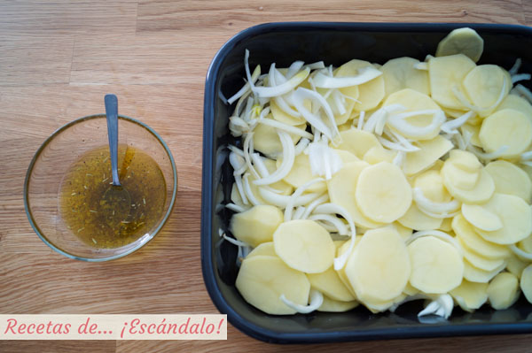 Patatas panaderas al horno
