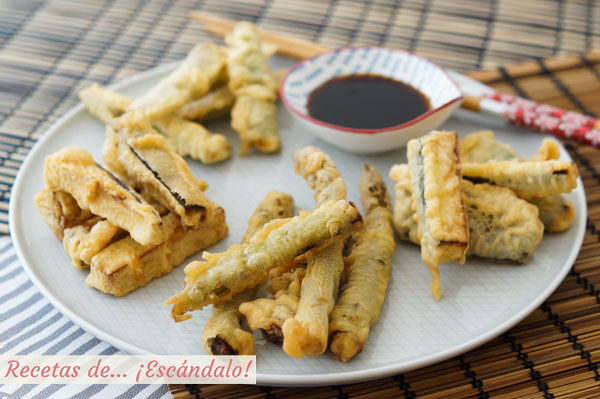 Receta de tempura de verduras con trucos para que sea crujiente y nada aceitosa