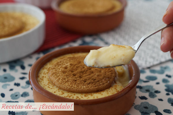 Receta tradicional de natillas caseras de huevo