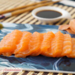 Sashimi de salmón