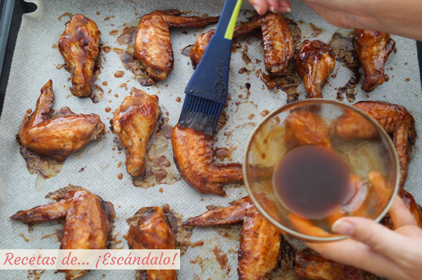 Alitas de pollo al horno