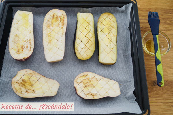 Berenjenas al horno