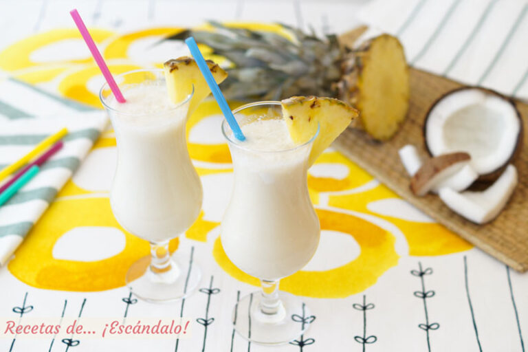 Piña colada. Receta e ingredientes de este delicioso cóctel