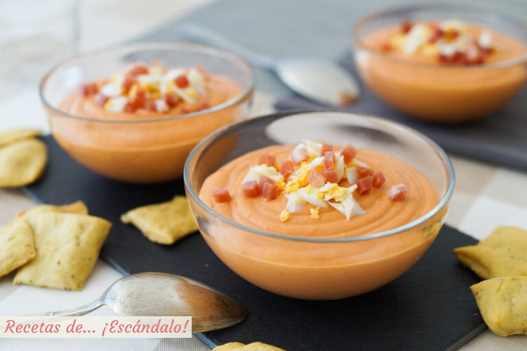 Receta de porra antequerana tradicional, una sopa fría deliciosa