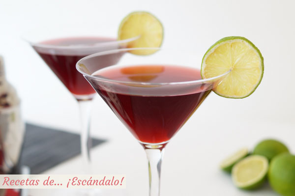 Aprende a preparar un Cosmopolitan, el coctel mas elegante
