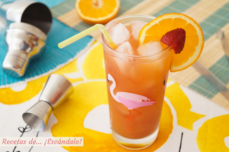 Coctel sex on the beach, aprende a prepararlo en casa