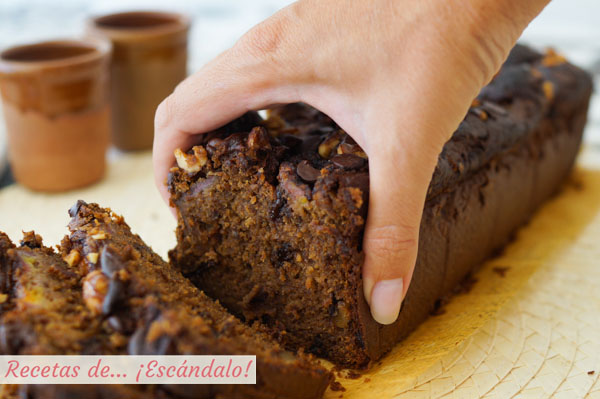 Como hacer banana bread o pan de platano, un bizcocho humedo irresistible