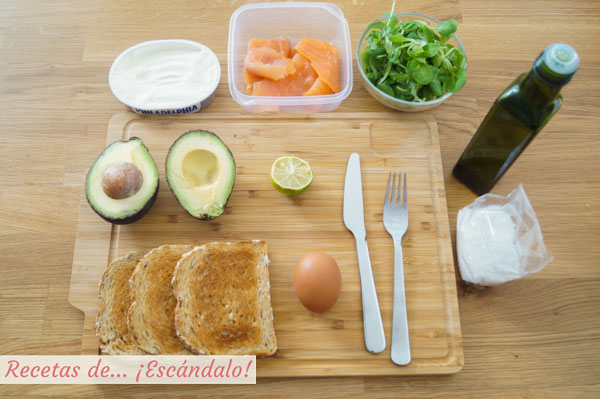 Ingredientes para el sandwich ses illetes