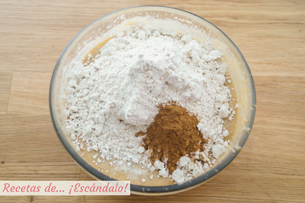Masa para bizcocho de platano o banana bread