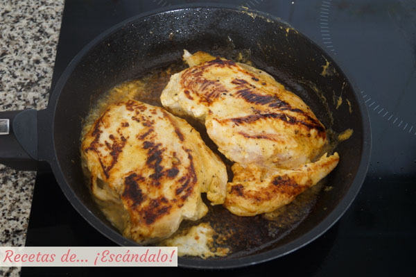 Pechugas de pollo a la plancha