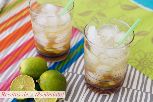Receta del coctel brasileno caipirinha o caipirina