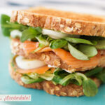 Sándwich «Ses Illetes» de salmón