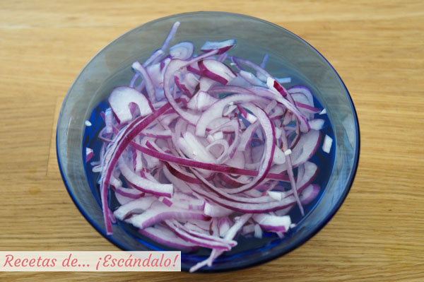 Cebolla roja