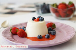 Receta de panacota o panna cotta, el clásico postre italiano de nata