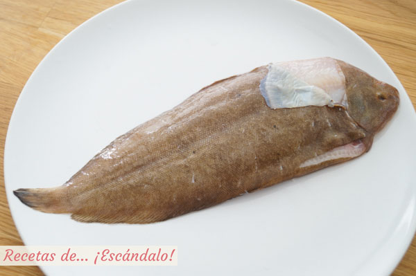 Como limpiar un lenguado