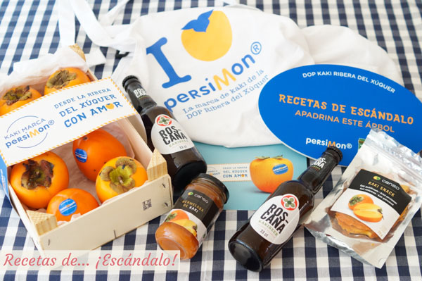 Kaki persimon y productos elaborados