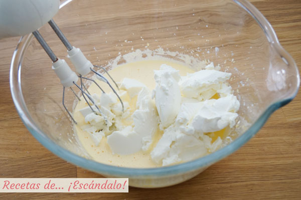 Queso mascarpone para tiramisu