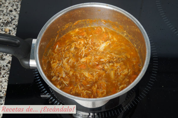 Txangurro a la donostiarra