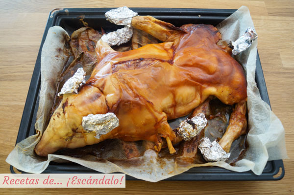 Cochinillo al horno
