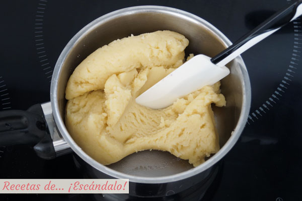 Masa choux para profiteroles