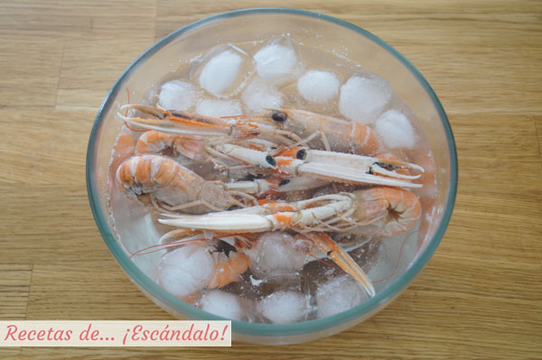 Cocer cigalas