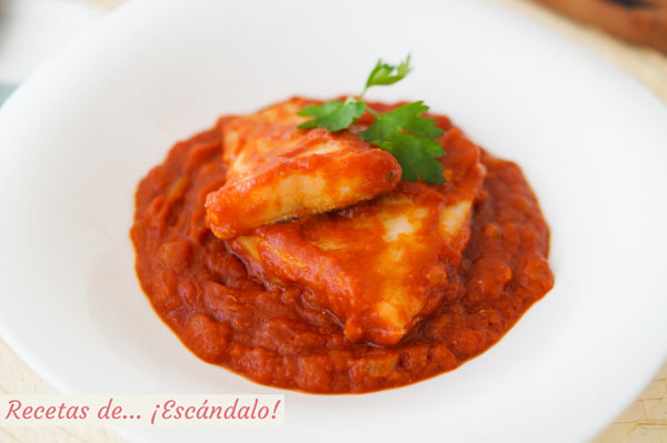 Como hacer bacalao con tomate