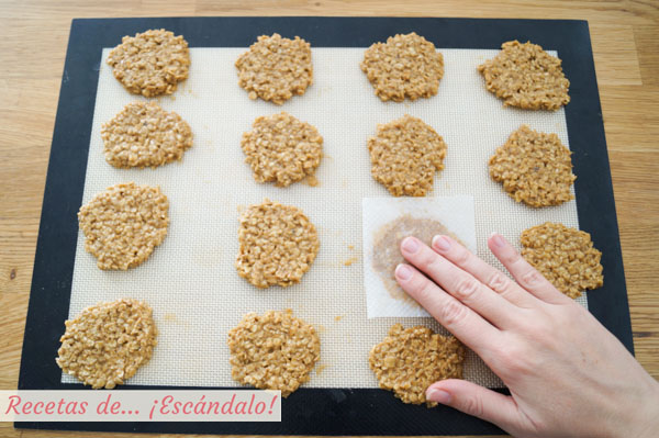 Galletas de avena