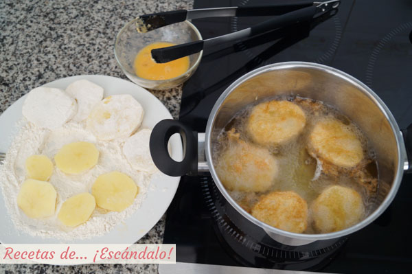 Patatas a la importancia fritas