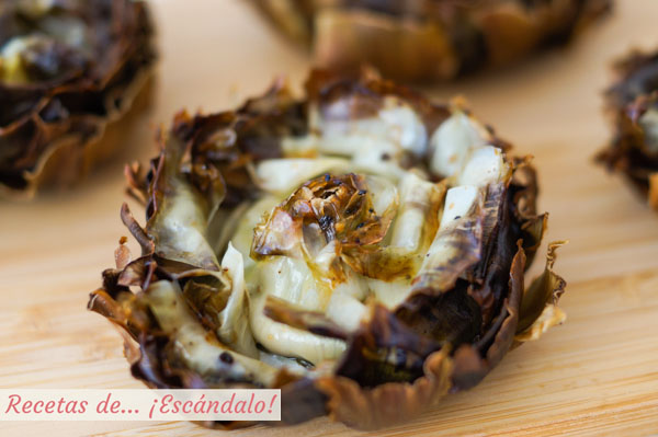 Receta de alcachofas al horno