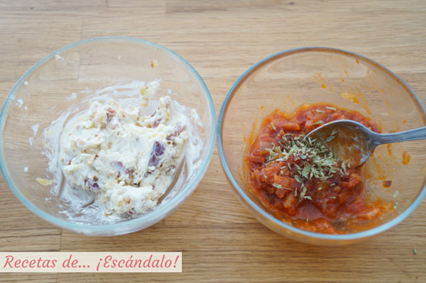 Relleno para champinones