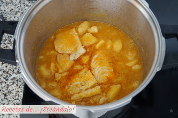 Patatas con bacalao