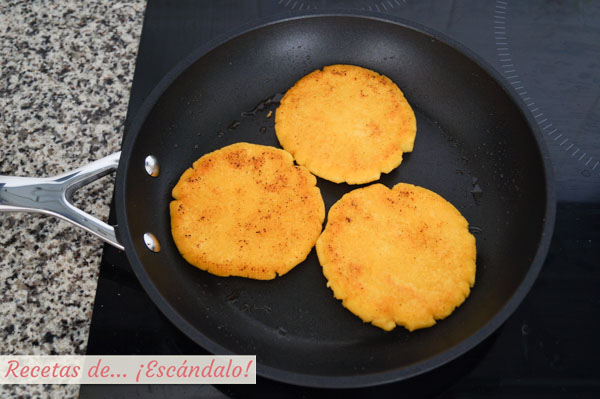 Receta de arepas venezolanas