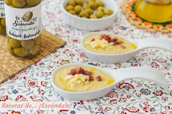 Receta de salmorejo de aceitunas, diferente y deliciosa