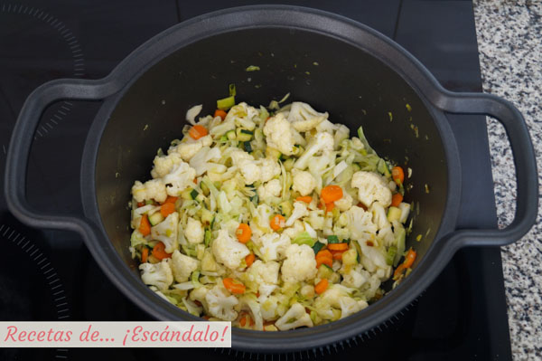 Verduras para la sopa