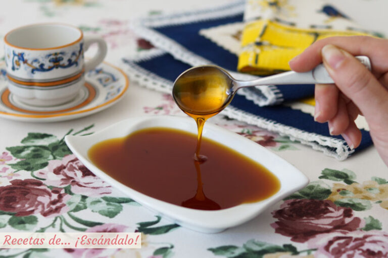 Cómo hacer caramelo líquido, muy fácil y sin que se endurezca