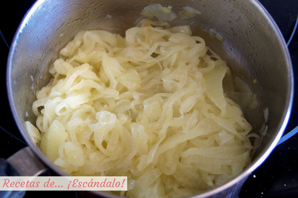 Cebolla pochada