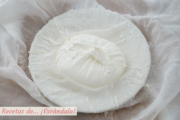 Receta de labneh o queso de yogur