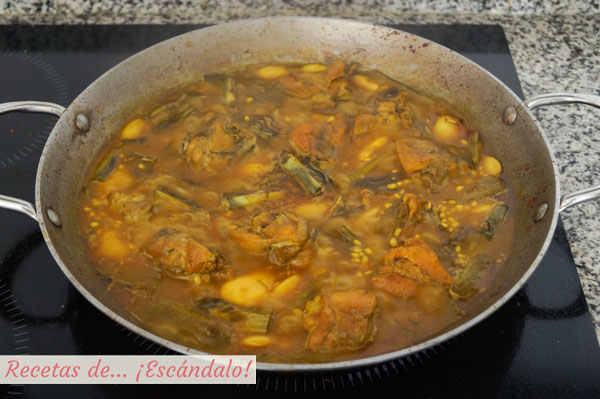 Receta de paella valenciana tradicional