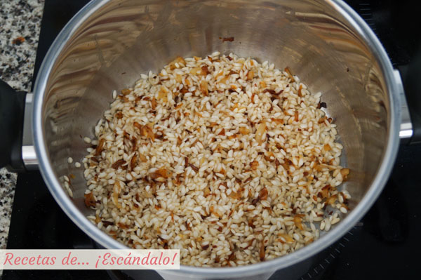 Sofrito para risotto