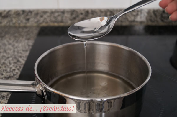 Almibar casero