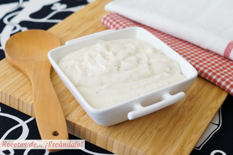 Salsa bechamel casera. Receta facil y sin grumos