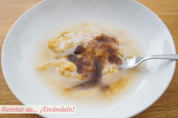 Ingredientes liquidos para la granola casera