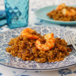 Arroz con gambas