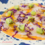 Carpaccio de bacalao
