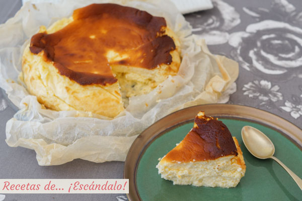 Como hacer la tarta de queso de la Vina