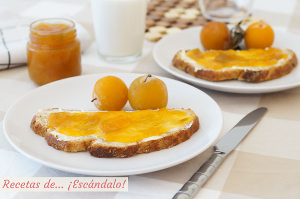 Como hacer mermelada de ciruelas amarillas casera. Receta facil y rica