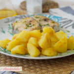 Patatas al microondas y salteadas